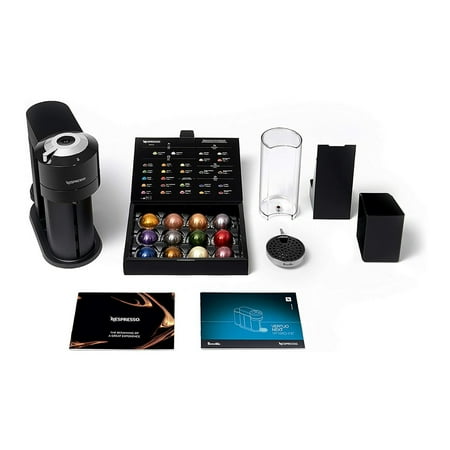 Nespresso - Vertuo Next Premium by Breville with Aeroccino3 - Classic Black