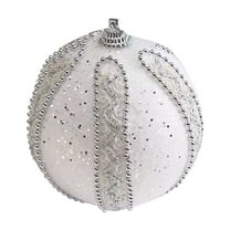 Lilixerw Clearance White Christmas Balls,Small Christmas Tree Decoration Ornaments,for Xmas Tree Holiday Wreath Garland Decor Ornaments