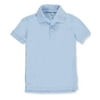 Classic School Uniform Little Boys S/S Pique Polo Shirt (Sizes 4 - 7)