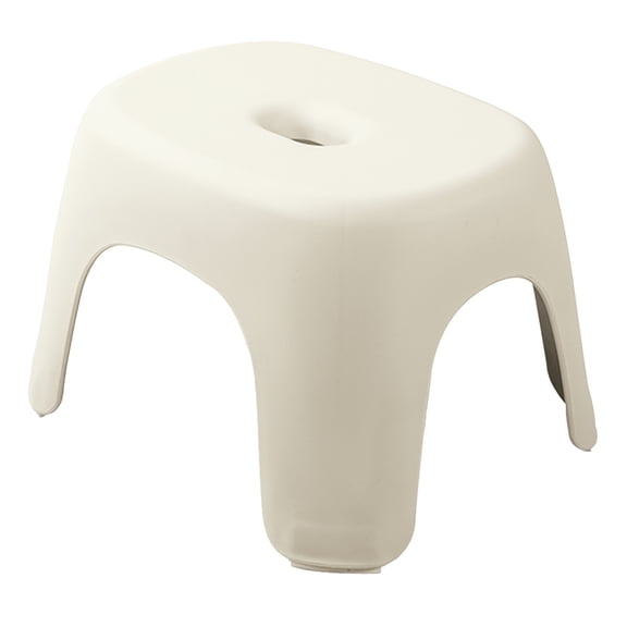 Dolu Nuve Kids Non Slip Step Stool Plastic Toddler Helper for Bathroom, Relax Beige
