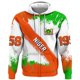 thumbnail image 3 of Sudadera con capucha y cremallera con el emblema nacional de Níger y la bandera de Níger para hombre, ropa informal 2024, jerséis deportivos de calle para hombre, 3 of 5