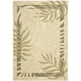 thumbnail image 2 of Safavieh Courtyard Cailyn Floral Indoor/Outdoor Area Rug, Cream/Green, 5'3" x 7'7", 2 of 13