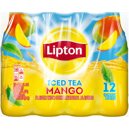 Lipton® Mango Iced Tea 12-16.9 fl. oz. Bottles