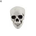 thumbnail image 1 of Koszal Skull Ornament Creative Delicate Realistic Human Skull Statue Head Bone Model for Party, 1 of 8