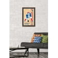 thumbnail image 4 of NFL New England Patriots - Retro Logo 14 Wall Poster, 14.725" x 22.375" Framed, 4 of 5