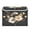 Moon Phases with Flowers and Stars, variant on Large Fliplid Foldable Storage Bin Boxes Cubes Baskets with 2 Handles for Clothes Books 16.5x12.6x11.8 Inch Watercolor Blue-purple Flowers
