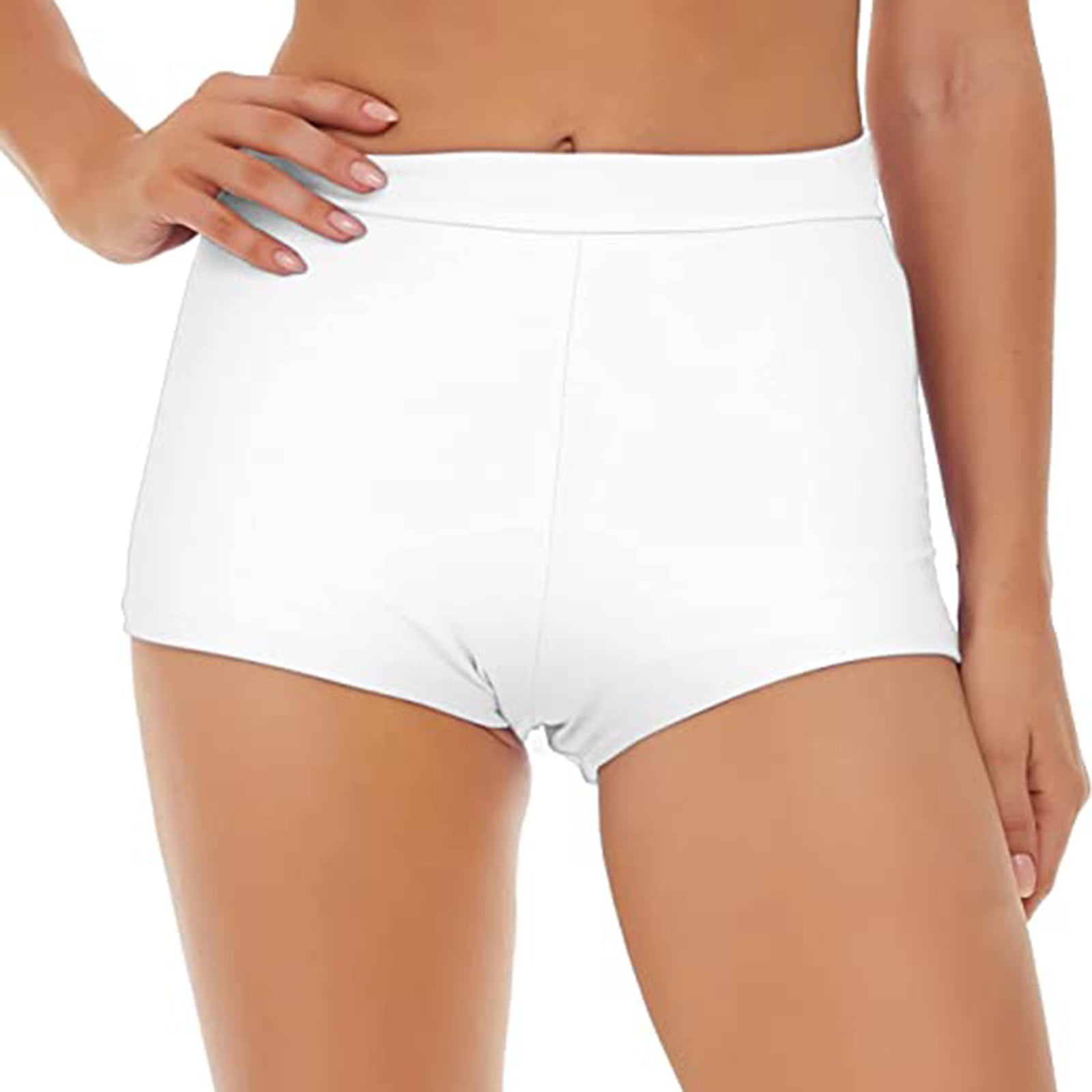 QinHving Women's Swim Shorts High Waisted Bathing Suit Bottoms Swimsuit