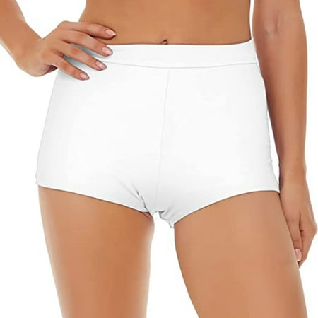 Clearance 2025! ZVNAH Women s Swim Shorts Stretchy Sporty Bathing Suit Bottoms Boyshorts Swimsuit Board Shorts