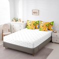 thumbnail image 4 of YST Halloween Pumpkin Comforter Set, 7-Piece, Cartoon Ghost Theme, Full Size, 4 of 5