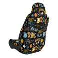 thumbnail image 2 of Balery Basketball Funda de Asiento para Auto con Diseño - Cubierta Frontal Suave y Transpirable con Protector Antideslizante- 1 Unidad, 2 of 5