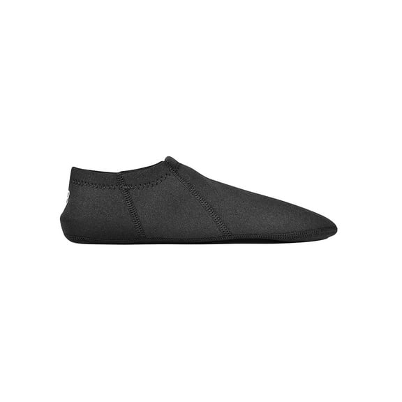 NuFoot Booties Men's Foldable Shoes – Black, Large, Indoor Slippers & Travel Footwear