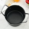 thumbnail image 1 of HONMEET 1Pc Camping Cookware Stainless Steel Stew Pot with Humanized Handle Design, 1 of 8