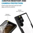 thumbnail image 5 of Funda de cuerpo completo para Samsung, carcasa protectora frontal y trasera de lujo, transparente, 360, para S24 S23 S22 Ultra S21 FE Plus A53 A52 A32 A34 A13 A23 A54 5G, 5 of 5
