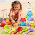 thumbnail image 1 of YWIYIUD 1 Set Practical Summer Beach Toys Includes Shovel Sand Bucket and Cute Model Portable and Durable Beach Toys for Adults and Teens Beach Outdoor Activities, 1 of 5