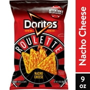 Doritos Roulette Nacho Cheese Tortilla Chips, 9 oz Bag
