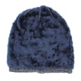 thumbnail image 5 of Fleece Lining Knitted Hat Winter Geometric Patterns Beanie Adult Unisex Winter Beanie Hat with Fleece Lining Geometric Design, 5 of 5