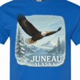 thumbnail image 4 of Inktastic Juneau Alaska Bald Eagle Mountain Landscape T-Shirt, 4 of 5