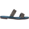 thumbnail image 6 of Sam Edelman Womens Ezel Flat Sandal 8.5 Peacock Blue, 6 of 8