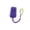 A004- Purple, variant on Chenille Microfiber Car Wash Mitt, Handheld Detailing Brush with Wrist Strap, Free Tool for Vehicle Interior Exterior, Home Surfaces and Household Tasks