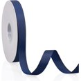 thumbnail image 1 of WWS-Navy Blue 5/8" X 50 Yards Solid Color Double Faced Grosgrain Ribbon for Gifts Wrapping, Wedding, Party, Crafts, 1 of 4