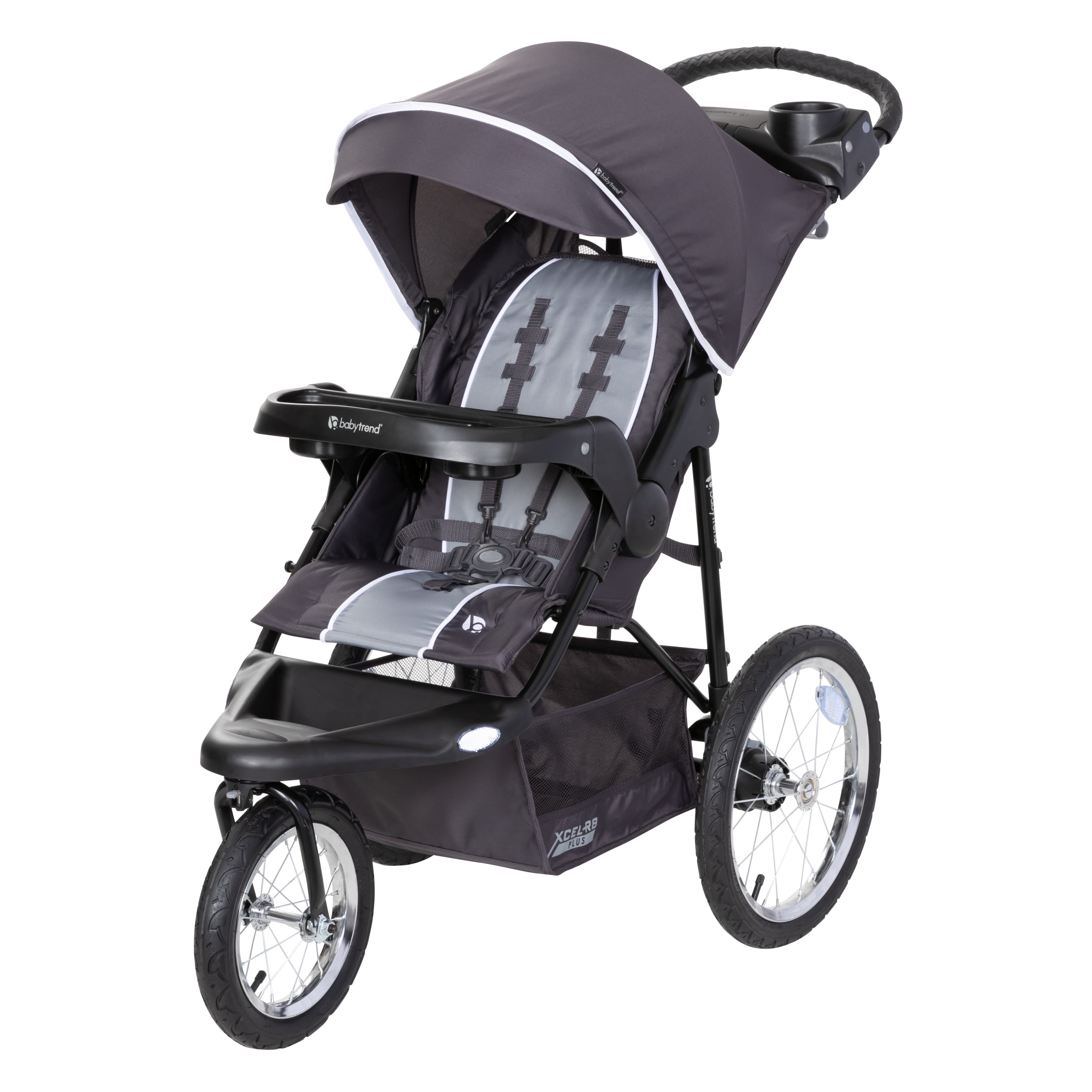 Baby Trend Xcel-R8 PLUS Jogging Stroller, Liberty Grey