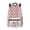 Axolotl Cherry Blossom Pattern, variant on Chririnla Terrier Dog Bone Paw Print School Backpack Soccer Pattern Book Bags for Traveling Personalized Customized Your Name Schoolbag