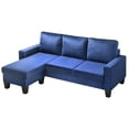 thumbnail image 4 of Glory Furniture G0514-SCH Navy Blue Sofa Chaise, 4 of 5