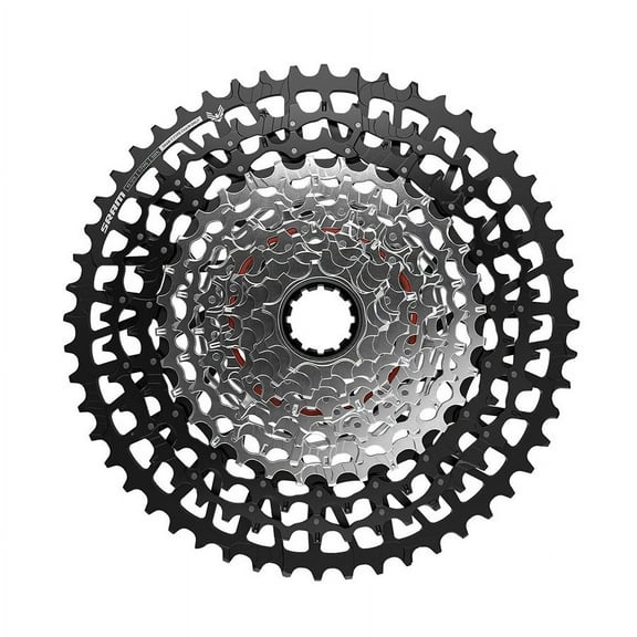 SRAM GX Eagle T-Type XS-1275 Cassette - 12-Speed, 10-52t, For XD Driver, Black/Silver