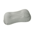 thumbnail image 2 of Bunblic Inflatable Camping Pillow Neck Pillow Portable Compact Comfortable Adults Gift Support Easy to Inflate & Deflate for Car Home Gray, 2 of 8