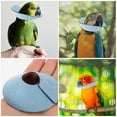 thumbnail image 3 of unbranded Collar Protector Para Loros En Microfibra Azul Y Cómodo Para Evitar Daños, 3 of 7