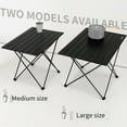 thumbnail image 5 of Whitsunday Camping Table Folding, Outdoor Ultralight Portable Camp Side Table,Small Aluminum Folding Table for Picnic Beach BBQ Cooking Black, 5 of 7