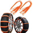 thumbnail image 1 of 20 Pcs Cadena Antideslizante Con Correa Cadenas Para Neumáticos De Nieve Correas De Nailon Para Nieve Corbata Antideslizante Para Escape De Emergencia Se Adapta A Varios Tipos De Vehículos, Incluidos, 1 of 1