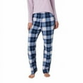 thumbnail image 5 of Eddie Bauer Ladies' 3-Piece Waffle Fleece Pajama Set 1608997 (Purple, XXL), 5 of 7