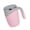 Pink, variant on 7829 Automatic Stirring Coffee Cup with Stainless Steel Insulation USB Rechargeable