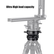 SUNWAYFOTO LB-68R 68mm 360°Panoramic Leveling Base Head for Tripod, 22 lbs (10kg) Load Capacity