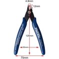 thumbnail image 3 of High Hardness Flush Cutter, Lightweight & Versatile Applications, Precision Ground Holes for Comfort Grip, Chrome Vanadium Steel, 13Cm Length, 3 of 5