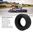 thumbnail image 3 of Pneu Tubeless 125/60-7, Motif de Bande de Roulement Grand Bloc Pneu de Roue ATV Matériau en Caoutchouc Résistant à l'Usure pour Terrain Dur Moyen Doux Sable, 3 of 7