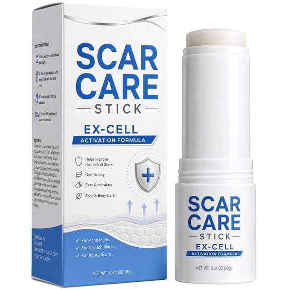 HealthCenter Keloid Bump Removal, Silicone Scar Gel, Silicone Scar Stick for Skin Appearance Support and Smoothing, 10 g