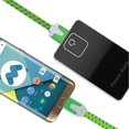 thumbnail image 2 of 3/1pcs 6ft Nylon Braided Micro USB Charging Sync Data Cable Charger Cord Fit for Android Phones, Samsung Galaxy S7 S6 S5 Note 5, Tab A E S, LG G4 G3 G2 K5 K7 K8, HTC, 2 of 6