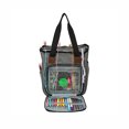 thumbnail image 3 of Bolsa De Tejer Portátil, Bolsa De Almacenamiento De Lana Multifuncional, Gancho De Ganchillo, Bolso Para Agujas De Tejer, Organizador De Suministros De Costura Yuarrent HA025648-03, 3 of 5