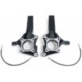 thumbnail image 1 of Fits 2009-2020 Ford F-150 MaxTrac Spindle 703440 4 To 4-1/2 Inch Lift; Steel; With 2 Knuckles And Brake Line Extensions, 1 of 4