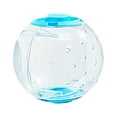thumbnail image 6 of Tooyful 18cm Hamster Exercise Ball Gerbil Ball Wheel Transparent Stylish PP Material Multifunctional Interactive Toy Hollowed Out Blue, 6 of 9
