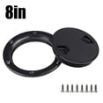 thumbnail image 1 of Black 4" 6" 8" Round Non Slip Inspection Hatch W/Detachable Cover Marine Boat 8In Mingyqi, 1 of 4