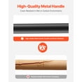 thumbnail image 4 of VEVOR 5 Tines Garden Fork Tool Metal Handle 41 in Spading Pitchfork Y Grip Heavy Duty, 4 of 9