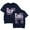 Navy, variant on Aaron May MAKEORBREAK North American Tour T-shirt Fashion Short Sleeve Crewneck Tee