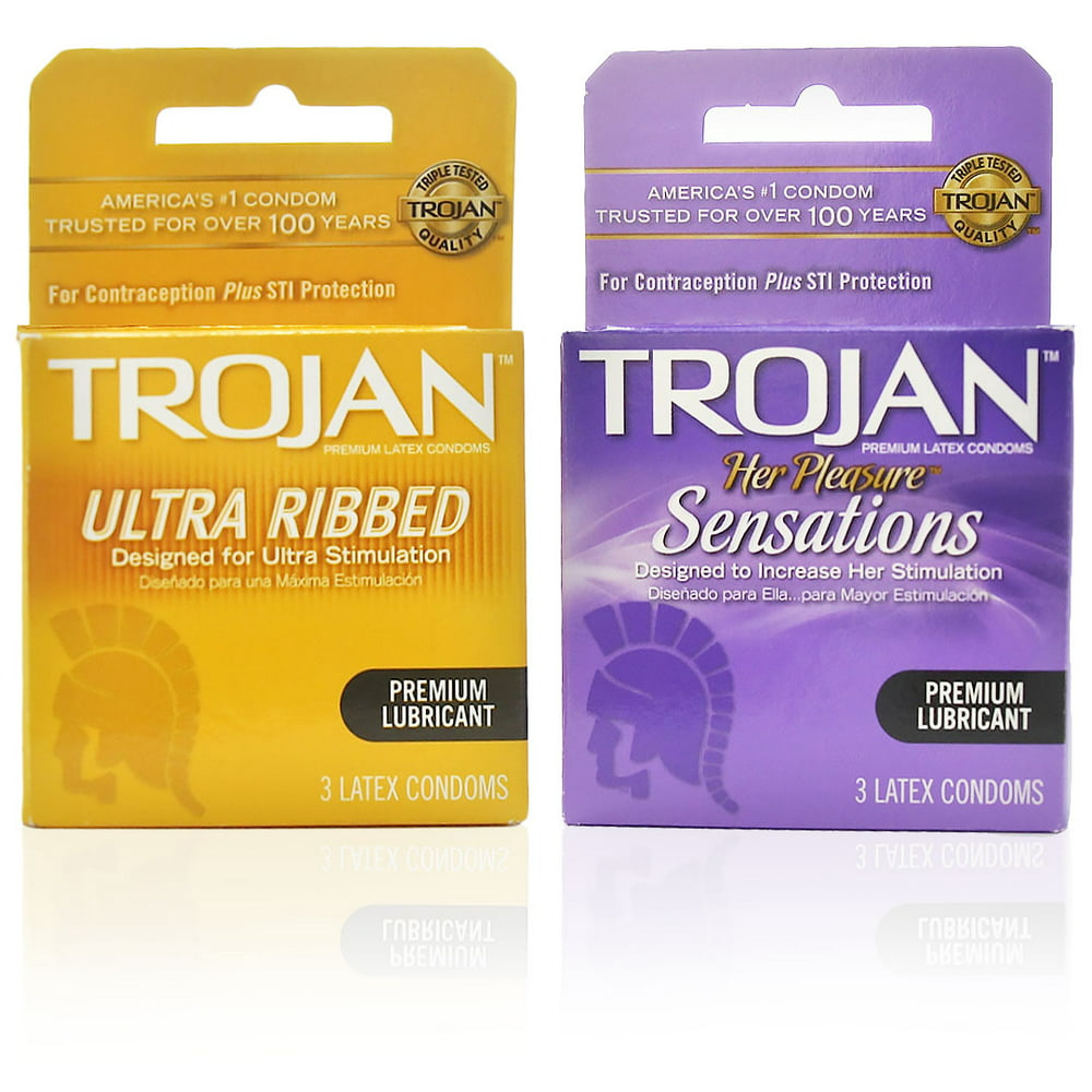 TROJAN™ NAKED SENSATIONS™ PURE PLEASURE™ Lubricated Condoms