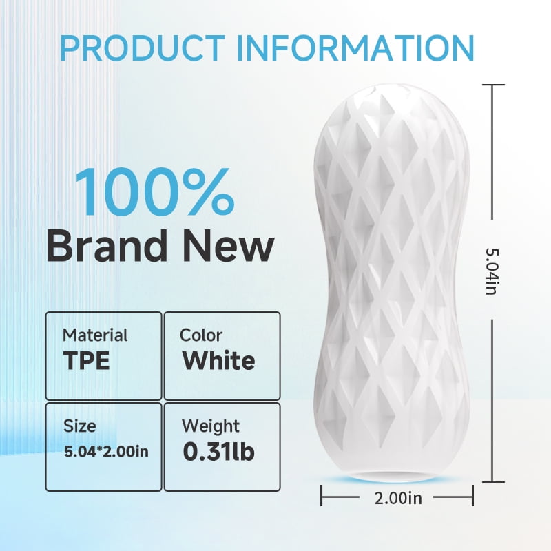 Male Masturbator Cup Manual Male stroker Sex Toys for Male Adult Sex Toys  for Male-White - Walmart.com