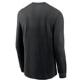 thumbnail image 3 of Men's Nike Black New Orleans Saints Fashion Tri-Blend Long Sleeve T-Shirt, 3 of 3