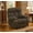 Chocolate(Single Chair), variant on Manual Reclining Sofa Set,Corduroy Recliner Sofa Set with Super Soft Cushion/Storage Console/Drop-down Table/Cup Holders,Recliner Couch Set for Living Room/Theater Seating/Office(3Pcs Set,Gray)
