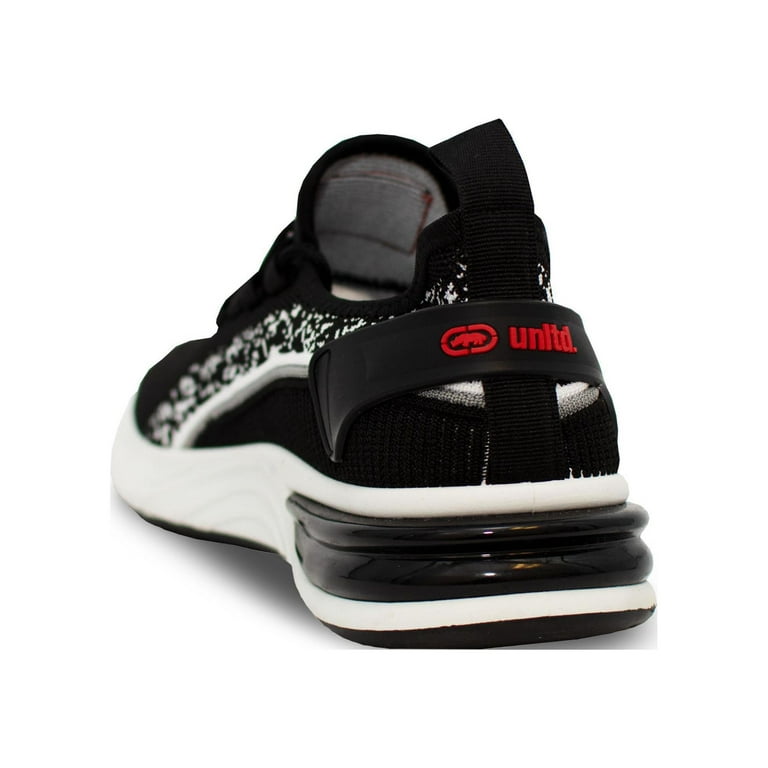Ecko Unltd. Men's Brayden Knit Lace-Up Casual Sneaker, Size: One size, Black